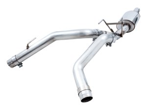 RAM 1500 Performance Exhaust - Dual Rear Exit - AWE Tuning - 0FG Cat Back - Chrome Silver - `09-`18